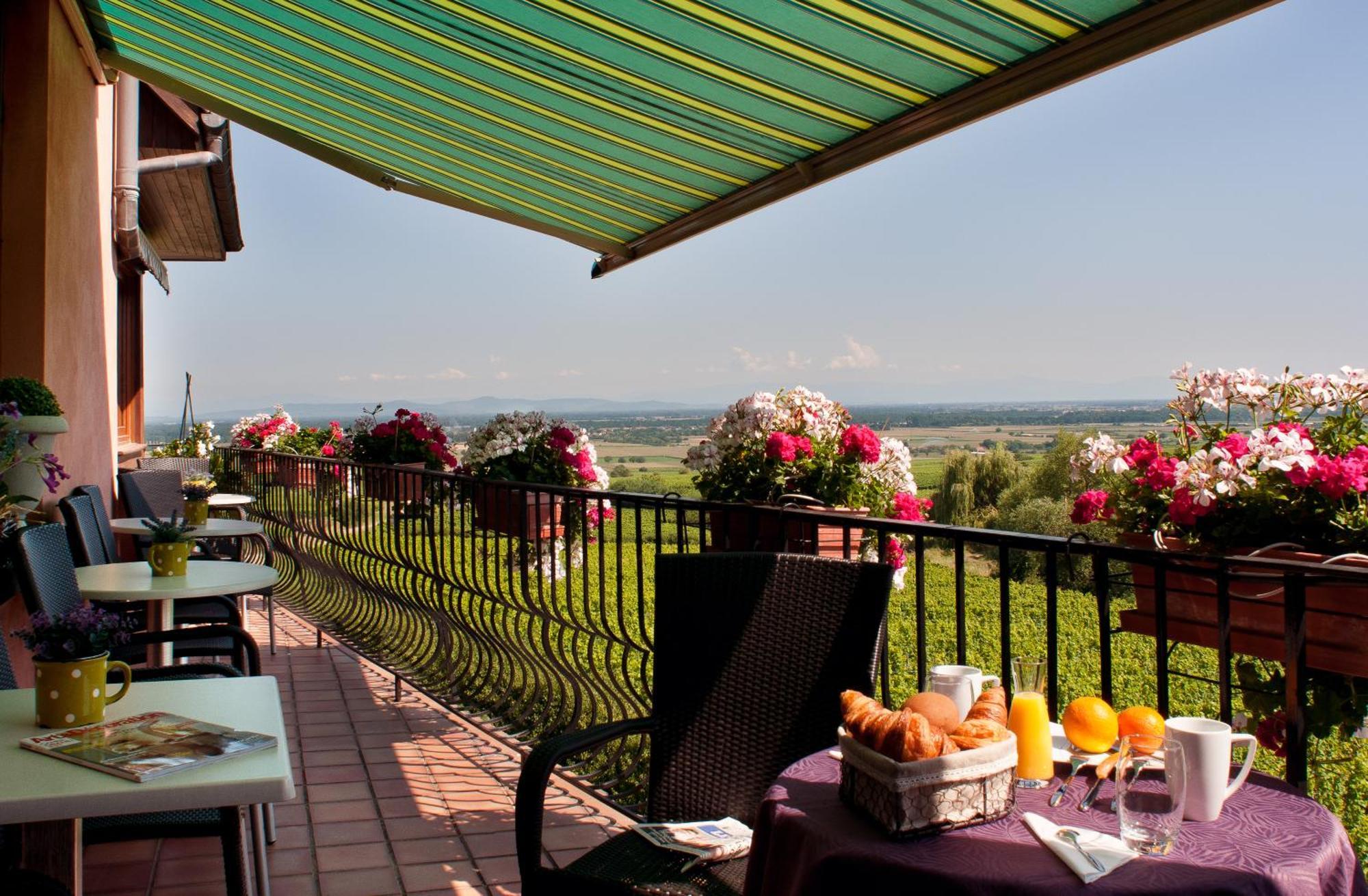 Hotel Restaurant Au Riesling Zellenberg Luaran gambar