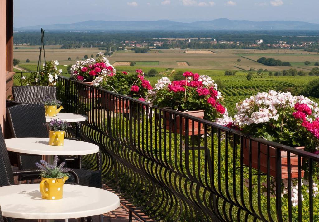 Hotel Restaurant Au Riesling Zellenberg Luaran gambar