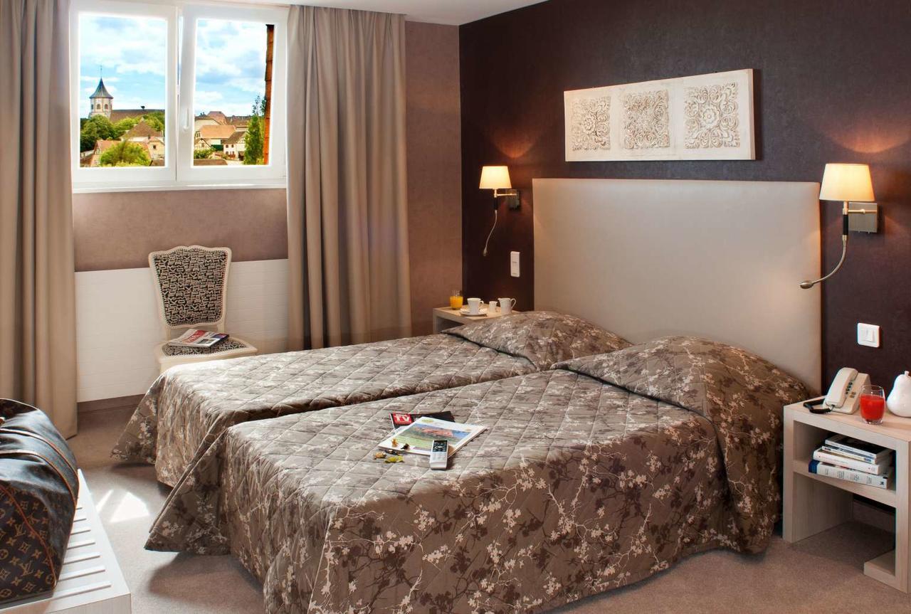 Hotel Restaurant Au Riesling Zellenberg Luaran gambar